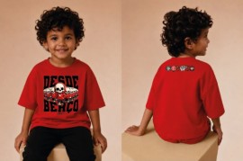 Oversize Infantil Vermelha