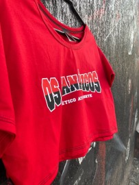 Cropped Morcego Vermelho