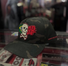 Bone Camuflado Preto